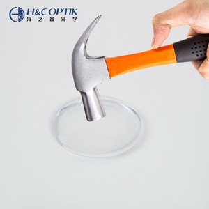 Lentilles optiques incassables 1.59 en <span class=keywords><strong>polycarbonate</strong></span> anti-lumière bleue SHMC, lentilles optiques de 73 mm de diamètre, lentilles optiques en PC anti-lumière bleue - Product Image 3