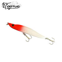 Umpan Pancing Pencil Tenggelam Aotuo Laris 11g 16g, Umpan Buatan Keras ABS untuk Memancing Ikan Bass, Mandarin, dan Snakehead
