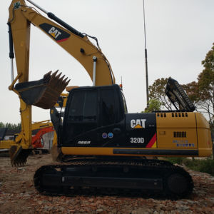 Excavatrice hydraulique sur chenilles Caterpillar 320D d'occasion, 20 tonnes, fabriquée au Japon, avec pompe, à vendre, de bonne qualité, avec EPA - Product Image 1