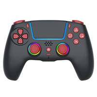 Manette sans fil RGB personnalisée avec hydrographie, déclencheurs à capteur Hall, compatible Bluetooth pour PS5 et PC