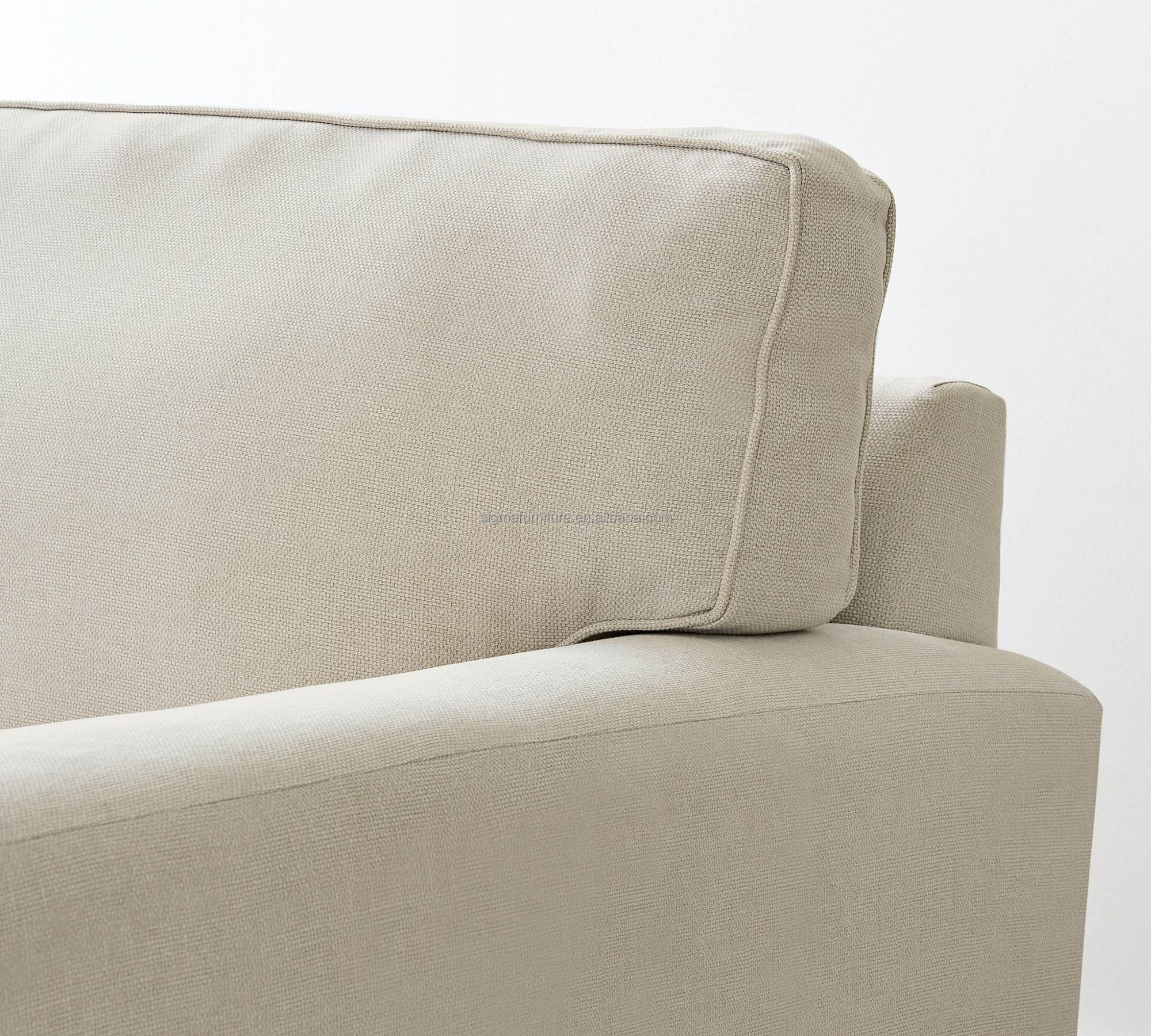 High quality modern customize upholster modern rectangle square armchair love seat sofa