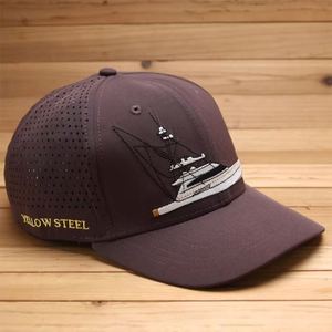 หมวกเบสบอลกีฬากันน้ำปักโลโก้สำหรับการเดินทางกลางแจ้ง - Product Image 3