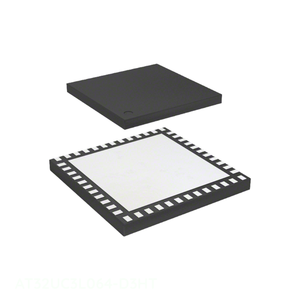 Composants électroniques intégrés originaux AT32UC3L064-D3HT 48 UFLGA Exposed Pad - Product Image 1