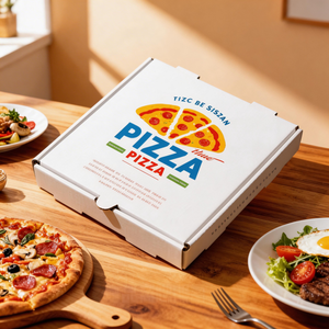 Scatola per Pizza Personalizzata di Grado Alimentare da 6 7 8 9 10 11 12 13 14 15 16 17 18 <span class=keywords><strong>19</strong></span> Pollici - Product Image 1