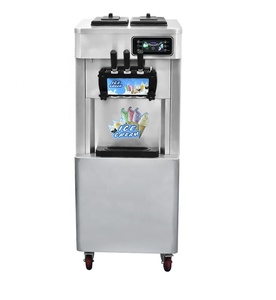 Hot-bán thương mại Tabletop mềm máy làm kem chất lượng cao <span class=keywords><strong>3</strong></span>-hương vị máy làm kem với màu sắc khác nhau - Product Image 6