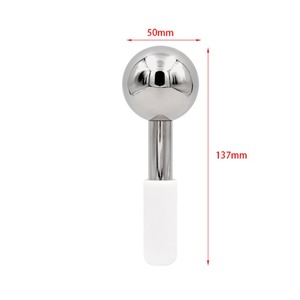 Facial Ice Globes Frio Quente Aço Inoxidável Rolo Facial Pele Beleza Spa Cooling Globo Massagem Bola Face Care Cryo Freeze <span class=keywords><strong>Stick</strong></span> - Product Image 6