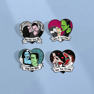 <span class=keywords><strong>Série</strong></span> télévisée européenne <span class=keywords><strong>américaine</strong></span> créative coulée de métal dessin animé amour personnage modélisation broche revers Badge accessoires - Product Image 4