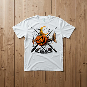 Transferts DTF en gros pour Halloween : Citrouille, Sorcière, Chat Noir – Écussons thermocollants personnalisés en vrac pour impression sur T-shirt - Product Image 5