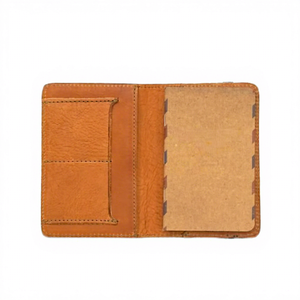 Cartera de Hombre de Cuero Genuino Impermeable, Diseño de Letras Bordadas, Patrón de Estrellas, Color y Talla Personalizables, Tamaño Grande - Product Image 6