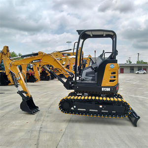 Mini-excavatrice sur chenilles SANY SY26U d'occasion, prix bas, livraison gratuite, nouveau modèle, hydraulique, agricole - Product Image 2