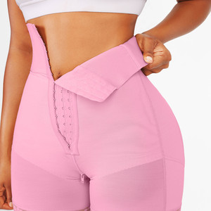 हेक्सिन कस्टम सेवा कमर कमर गिर्डेल शॉर्ट्स स्माइमिंग शेपवियर कोलोम्बियन बट लिफ्ट कमर ट्रेनर शॉर्ट्स - Product Image 2