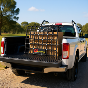 Red de Carga Reforzada de 8' x 6.7' para Camioneta con Diseño de Malla y Ganchos en S de DB Wholesale - Product Image 2