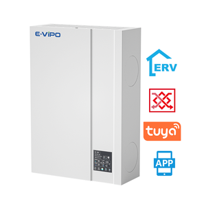 Dcutless erv không khí trong lành hệ thống thông gió hình chữ nhật trao đổi nhiệt mvhr cho các trường học văn phòng tòa nhà thép thiết kế đồ họa Vent - Product Image 3