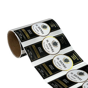 Các Nhà Sản Xuất Tùy Chỉnh Riêng Tên Thương Hiệu In Ấn Logo Dính Cuộn Nhãn Dán Cho Bao Bì - Product Image 3