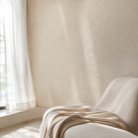 Peinture Murale Intérieure de Luxe Texture Pierre Cristalline Sable Fin Revêtement Minéral Décoratif pour Salon Chambre Hôtel Maison Villa