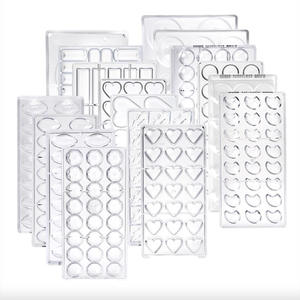 Moldes de Chocolate <span class=keywords><strong>Besafe</strong></span> Hechos a Mano, Creativos, de Plástico 3D, Diferentes Formas, Moldes para Cubitos de Hielo, Pasteles y Gelatina - Product Image 1