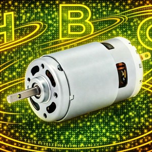 Motor Eléctrico Miniatura Hengjia DC con Escobillas 36V Certificado RoHS para Aplicaciones de Precisión - Product Image 1