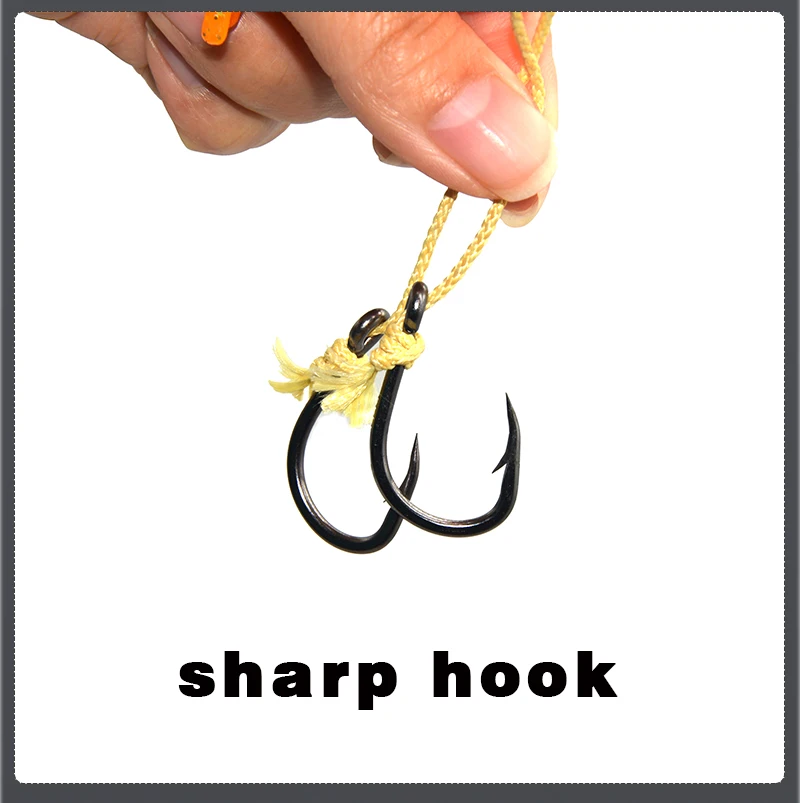 Gancho afilado para pesca efectiva