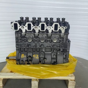 三菱 4D35 3.5L 柴油发动机长缸体裸机总成，用于商用车动力替换 - Product Image 1