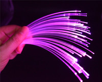 Promotionnel 0.25MM-3.0MM PMMA Fin Glow Plastique Fiber Optique LED Fiber Optique Lumières Diverses Épaisseurs