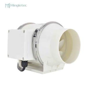 Ventilateur de conduit en ligne à flux mixte pour tente de culture, extracteur silencieux, 4 6 5 8 10 pouces - Product Image 1