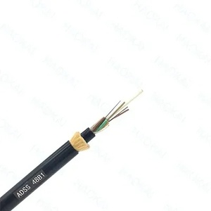 Câble à <span class=keywords><strong>fibre</strong></span> optique aérien ADSS de haute qualité 12-144 cœurs, <span class=keywords><strong>fibre</strong></span> monomode, 1 km, réseau extérieur, gaine simple et double - Product Image 2