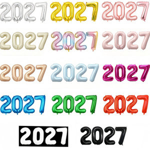<span class=keywords><strong>ลูกโป่ง</strong></span>ฟอยล์ตัวเลขแบบกำหนดเอง <span class=keywords><strong>ปี</strong></span> 2027 สำหรับตกแต่งงานปีใหม่ งานรับปริญญา งานเลี้ยงสังสรรค์ <span class=keywords><strong>ลูกโป่ง</strong></span>อลูมิเนียมไมลาร์หลากสี - Product Image 4