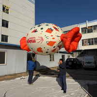 Marionnette gonflable en forme de bonbon pour les activités commerciales en magasin
