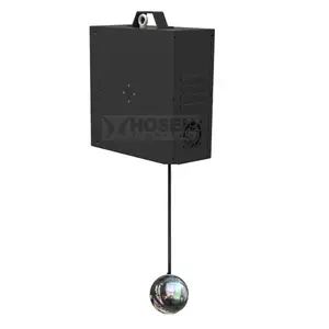 Dmx bola de metal de elevação led, sistema de iluminação cristal de winch voador cinético para uso no carro, projeto do hotel