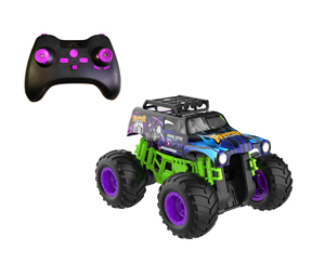 Dwi Dowellin Camioneta Monstruo a Control Remoto 1:14, 2.4GHz, 12km/h, Giro de 360°, Autoequilibrio Vertical, Coche Acrobático <span class=keywords><strong>Bigfoot</strong></span> para Niños, Regalos - Product Image 1