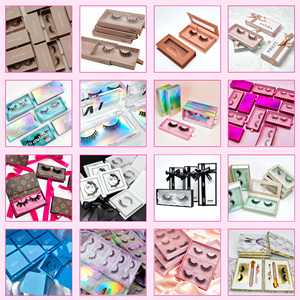Proveedor Popular de Pestañas Postizas Hechas a Mano, Holográficas Brillantes, con Logotipo Personalizado, Pestañas de Tira Completa, Pestañas de Visón Sintético - Product Image 5