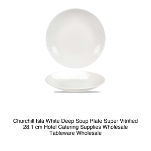 จานลึกสีขาว Isla ขนาด 28.1 ซม. Churchill Super Vitrified Whisid271 - Product Image 2