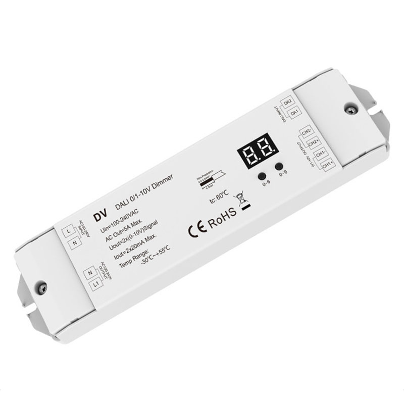 Blanc DV 0/1-10v DALI Dimmer