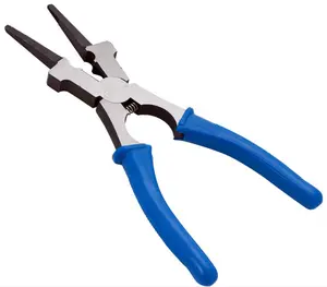 OEM Logo Low MOQ Multi-Functional 8" MIG Welding Pliers Blue Handle Welder Plier Hand Tools