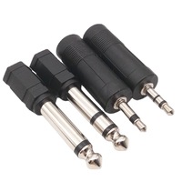 Adaptateur audio mono jack mâle 6,35 mm vers jack femelle 3,5 mm, connecteur jack audio mâle 6,35 mm, prise 6,5 mm