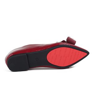 Zapatos Planos de Mujer de Piel Sintética con Punta en Pico, Adornados con Pedrería, Antideslizantes, Cómodos, Transpirables, para Vestido de Novia, Estilo Bailarina - Product Image 3