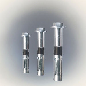 Harga pabrik baut jangkar galvanis tugas berat panjang pasak M10/40 129mm baut jangkar tugas berat - Product Image 1