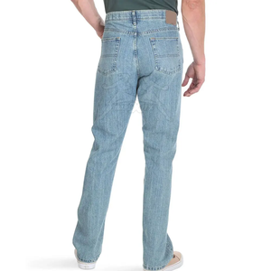 กางเกงยีนส์แฟชั่นสำหรับผู้ชาย OEM กางเกงขาสั้นผ้าฝ้ายทำจากผ้าฝ้าย - Product Image 2