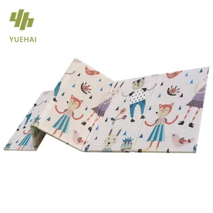 YUEHAI custom large for kids slip reversibl abc baby play mats baby xpe