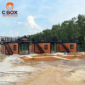 Cbox, villas modulaires de luxe, détachables, pour hôtels, stations balnéaires, bungalows, maisons sandwich, maisons préfabriquées, maisons conteneurs, chambres à coucher - Product Image 3