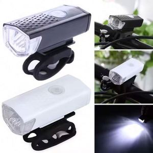 Luz LED para Bicicleta de Alta Luminosidad Personalizada, Promocional, Impermeable, Recargable por USB, con Impresión UV, Acero Moderno - Product Image 3