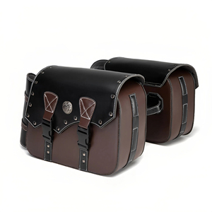 Borsa Posteriore Retrò per Moto Cruiser <span class=keywords><strong>Royal</strong></span> <span class=keywords><strong>Enfield</strong></span>, Borsa da Sella per Attrezzatura e Utensili per Moto Elettriche - Product Image 1