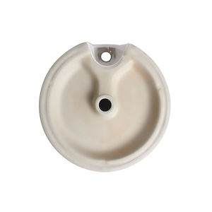 Fantaisie ronde en céramique art lavabo évier lavabo <span class=keywords><strong>blanco</strong></span> personnalisé salle de bain comptoir éviers bassin - Product Image 5