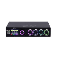 Expander réseau intelligent Artnet DMX 4 voies pour système d'éclairage de scène, contrôleur Artnet DMX 4 ports, prise en charge RDM SACN Art-Net