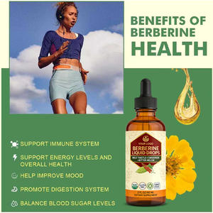 OEM Marca Privada Premium: Gotas Líquidas Orales de Complejo de Berberina con Canela de Ceilán para Apoyo en el Azúcar en Sangre, Salud Metabólica e Inmunidad en Adultos - Product Image 5