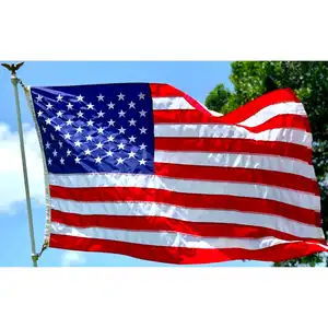 Pasokan grosir bendera Amerika kustom bendera nasional dunia semua ukuran Semua bendera negara