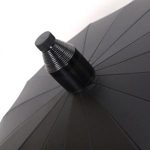 Parapluie droit personnalisé 16K en nylon imperméable, imprimé UV, coupe-vent, portable, pour affaires, pluie/soleil, cadeau, stock usine - Product Image 3