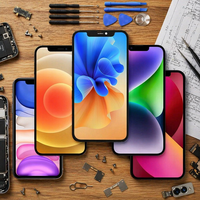 Écran LCD tactile de remplacement pour iPhone X 5,8 pouces, assemblage numériseur, noir, prix de gros