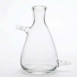 Frasco de Filtración al Vacío de Vidrio Borosilicato Premium de 1000 ml, con Brazo de Doble Lado, Pared Gruesa y Resistente, para Laboratorio y <span class=keywords><strong>Química</strong></span> - Product Image 1