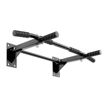 Barre de traction murale pour équipement de fitness intérieur, à fixer sur porte, simple ou double, avec système de connexion standard